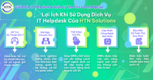 Lợi ích khi sử dụng dịch vụ IT Helpdesk của HTN Solutions