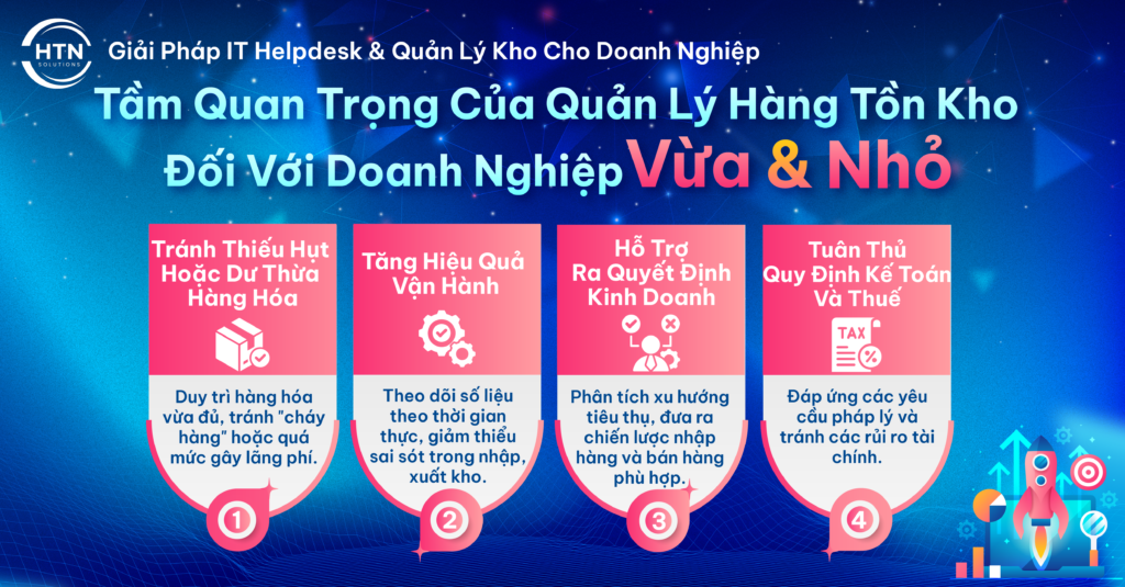 Tầm quan trọng của quản lý hàng tồn kho đối với doanh nghiệp vừa và nhỏ