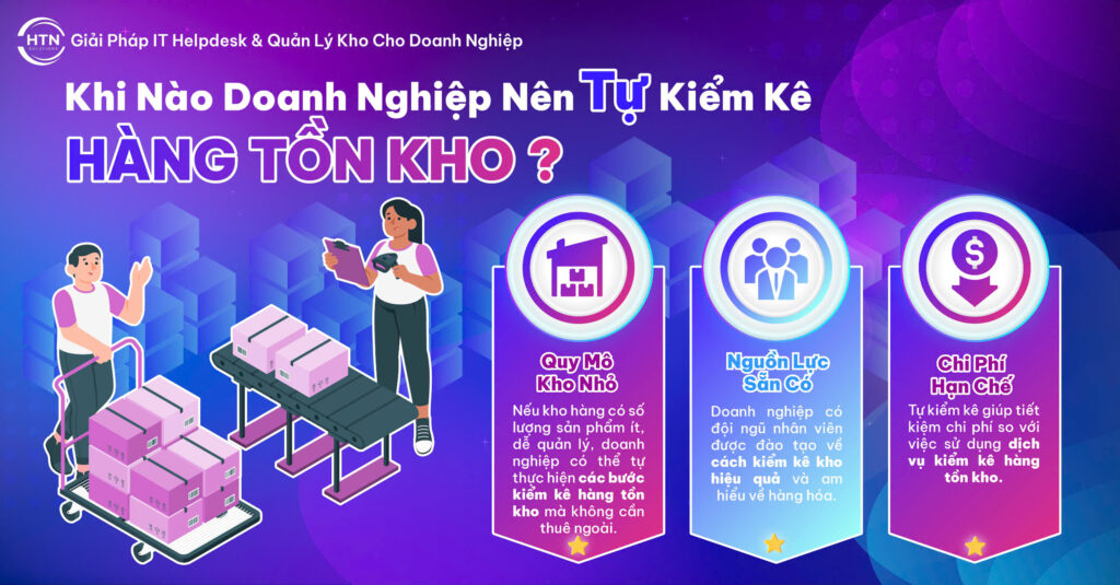 Khi nào doanh nghiệp nên tự kiểm kê hàng tồn kho?