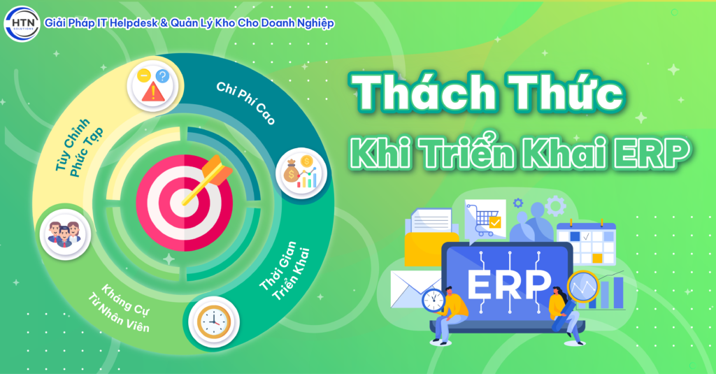 Thách Thức Khi Triển Khai ERP